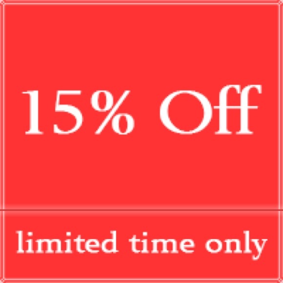 15% OFF EVERYTHING TODAY ONLY - Picture 1 of 1